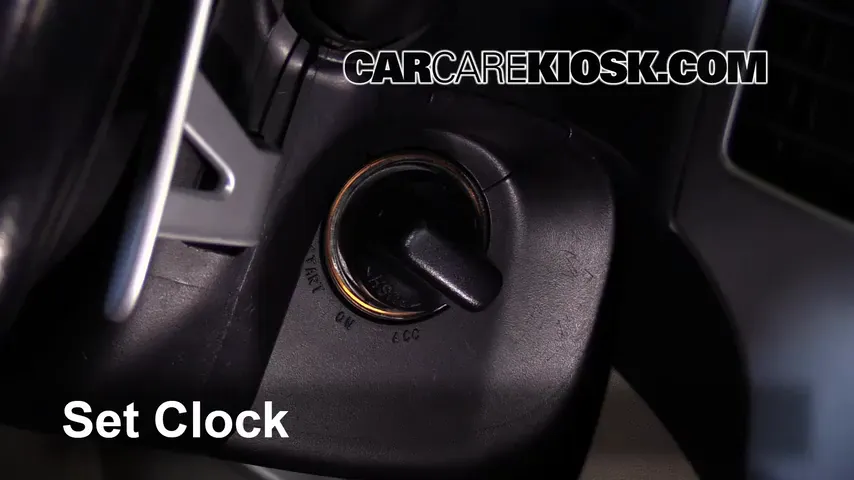2009 Mitsubishi Outlander XLS 3.0L V6 Clock